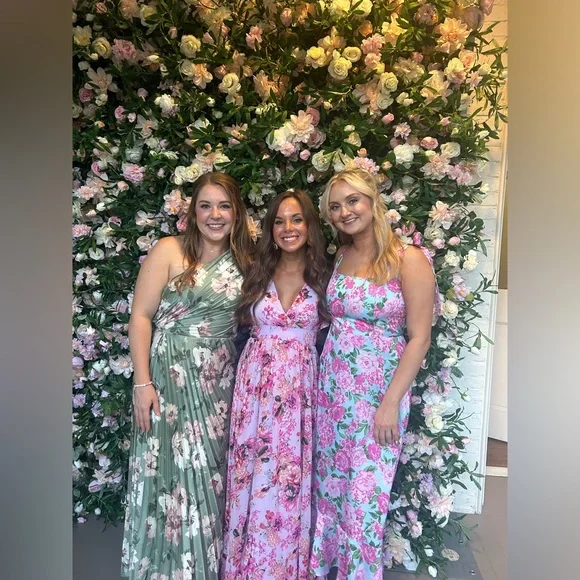 Show Me Your MuMu Garden Midi Dress - Picture 4 of 5